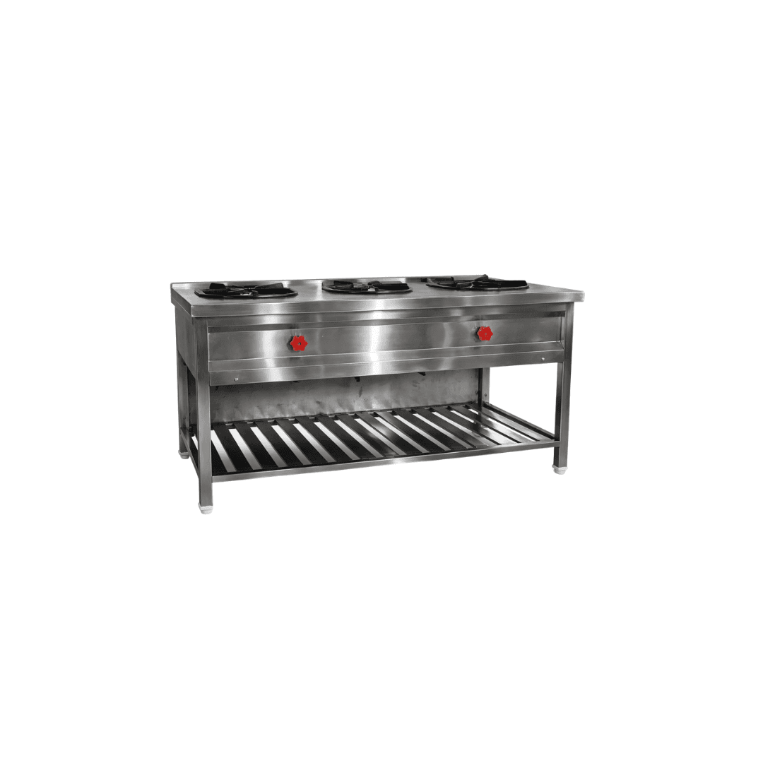 Three Burner Range