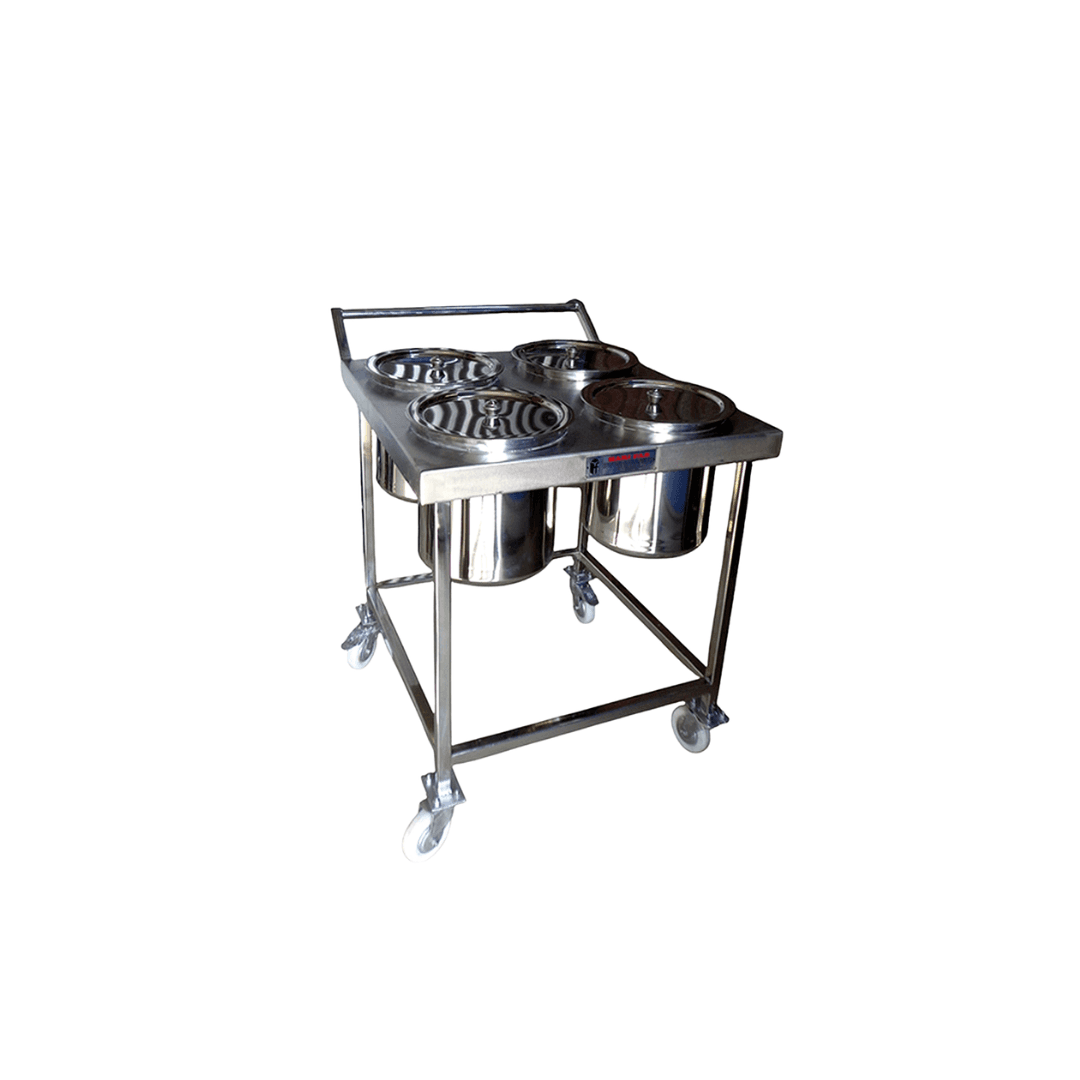 Mobile Bain Marie Cart