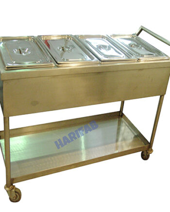 Commercial Stainless Steel Food Service Trolley