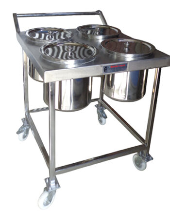 Stainless Steel Food Service Trolley