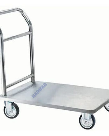 Heavy-Duty Stainless Steel Platform Trolley