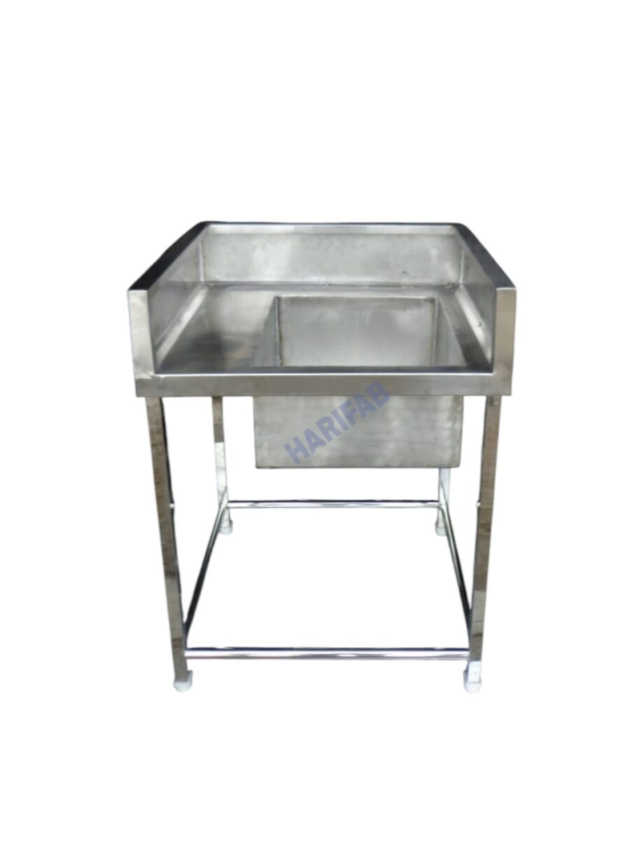 Stainless Steel Single Wash Sink