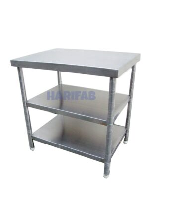 Stainless Steel 3-Tier Work Table